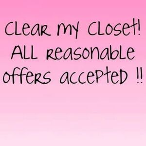 Clear My Closet Sign